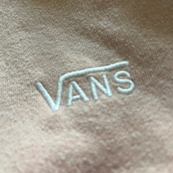 Vans Light Pink Cropped Sweatshirt - Picture 3 of 4